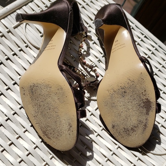 Jeweled Heels size 6 - Picture 6 of 8